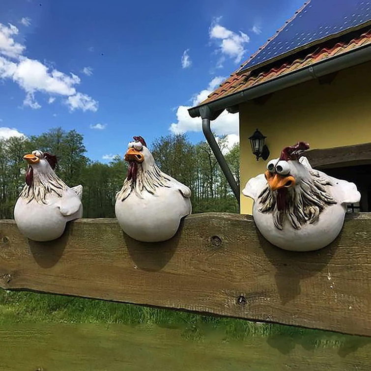 resin chicken statue
